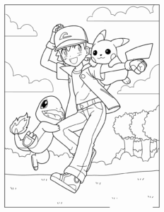 Desenho de Pokemon Desenho Colorir Imprimir 50