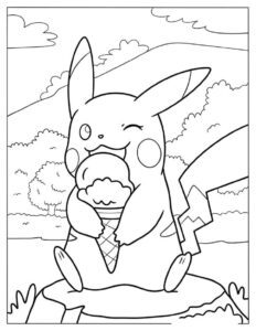 Desenho de Pokemon Desenho Colorir Imprimir 67