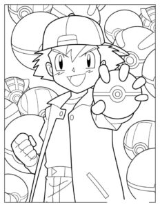 Desenho de Pokemon Desenho Colorir Imprimir 70