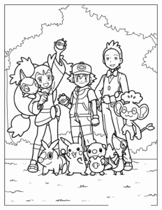 Desenho de Pokemon Desenho Colorir Imprimir 71