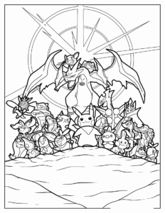 Desenho de Pokemon Desenho Colorir Imprimir 84