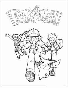 Desenho de Pokemon Desenho Colorir Imprimir 88