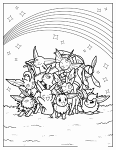 Desenho de Pokemon Desenho Colorir Imprimir 92