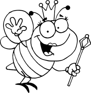 Desenho de Abelhas Desenho Colorir Imprimir 25