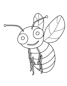 Desenho de Abelhas Desenho Colorir Imprimir 26