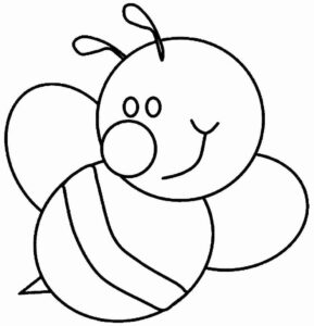 Desenho de Abelhas Desenho Colorir Imprimir 34