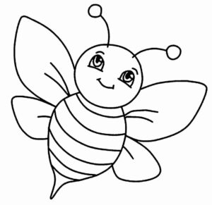 Desenho de Abelhas Desenho Colorir Imprimir 42