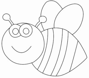 Desenho de Abelhas Desenho Colorir Imprimir 44