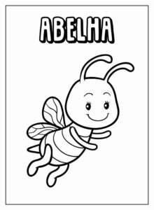 Desenho de Abelhas Desenho Colorir Imprimir 50