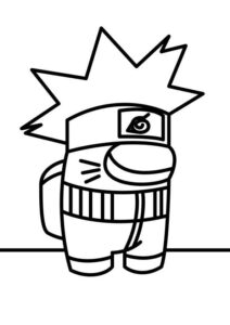 Desenho de Among Us Desenho Colorir Imprimir 02