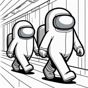 Desenho de Among Us Desenho Colorir Imprimir 46