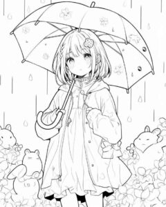 Desenho de Anime Desenho Colorir Imprimir 12