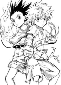Desenho de Anime Desenho Colorir Imprimir 15