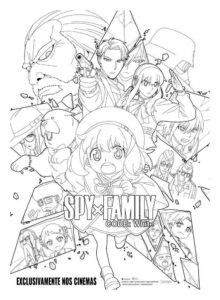 Desenho de Anime Desenho Colorir Imprimir 18
