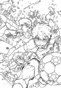 Desenho de Anime Desenho Colorir Imprimir 19