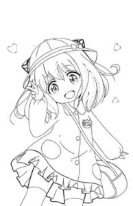 Desenho de Anime Desenho Colorir Imprimir 25