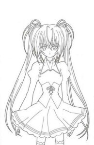 Desenho de Anime Desenho Colorir Imprimir 26