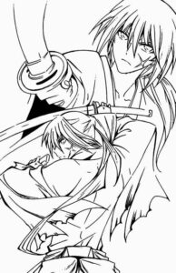 Desenho de Anime Desenho Colorir Imprimir 27