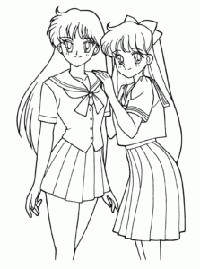 Desenho de Anime Desenho Colorir Imprimir 56