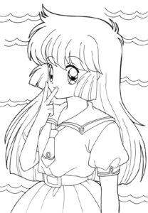 Desenho de Anime Desenho Colorir Imprimir 57