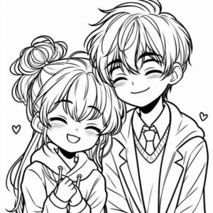 Desenho de Anime Desenho Colorir Imprimir 60