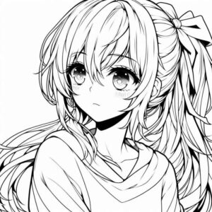 Desenho de Anime Desenho Colorir Imprimir 64