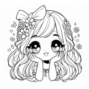 Desenho de Anime Desenho Colorir Imprimir 85