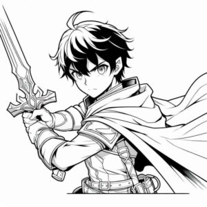 Desenho de Anime Desenho Colorir Imprimir 90