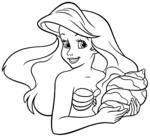 Desenho de Ariel 05