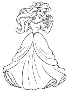 Desenho de Ariel 06