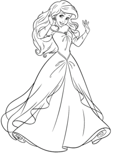 Desenho de Ariel 08 666x900