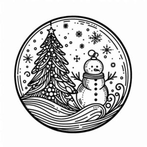 Desenho de Arvore De Natal Desenho Colorir Imprimir 40
