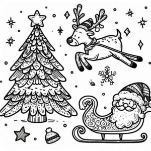 Desenho de Arvore De Natal Desenho Colorir Imprimir 47