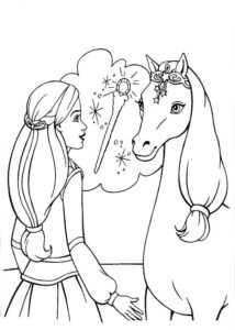 Desenho de Barbie Desenho Colorir Imprimir 51