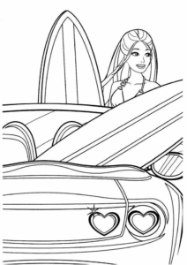 Desenho de Barbie Desenho Colorir Imprimir 55