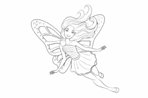 Desenho de Barbie Desenho Colorir Imprimir 60