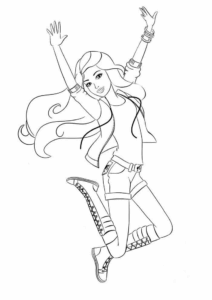 Desenho de Barbie Desenho Colorir Imprimir 70