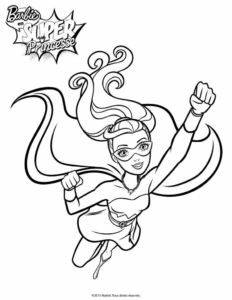 Desenho de Barbie Desenho Colorir Imprimir 77