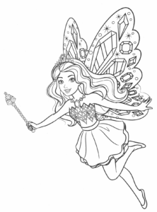 Desenho de Barbie Desenho Colorir Imprimir 81