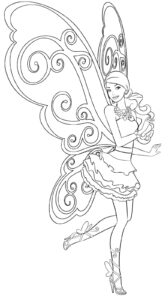 Desenho de Barbie Desenho Colorir Imprimir 82