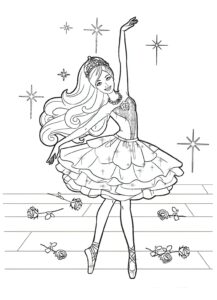 Desenho de Barbie Desenho Colorir Imprimir 83