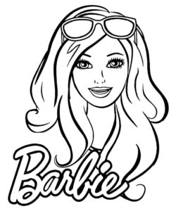 Desenho de Barbie Desenho Colorir Imprimir 84