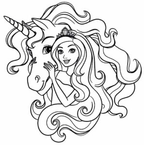 Desenho de Barbie Desenho Colorir Imprimir 85