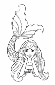 Desenho de Barbie Desenho Colorir Imprimir 9