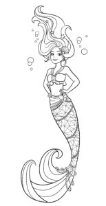 Desenho de Barbie Para Colorir 45