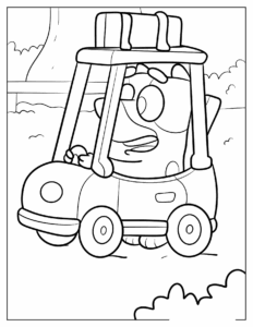 Desenho de Bluey Desenho Colorir Imprimir 009