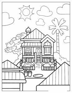 Desenho de Bluey Desenho Colorir Imprimir 020