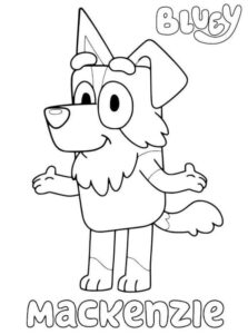 Desenho de Bluey Desenho Colorir Imprimir 062