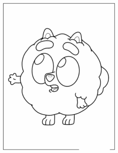 Desenho de Bluey Desenho Colorir Imprimir 080