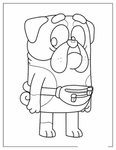 Desenho de Bluey Desenho Colorir Imprimir 103